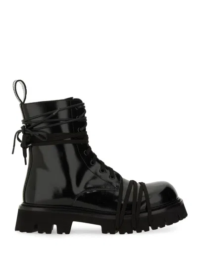 MOSCHINO MOSCHINO LACE-UP BOOT