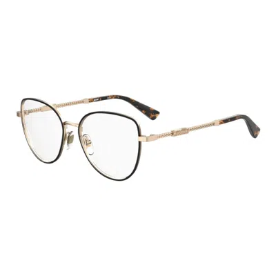 Moschino Ladies Black Butterfly Eyeglass Frames Mos601 02m200