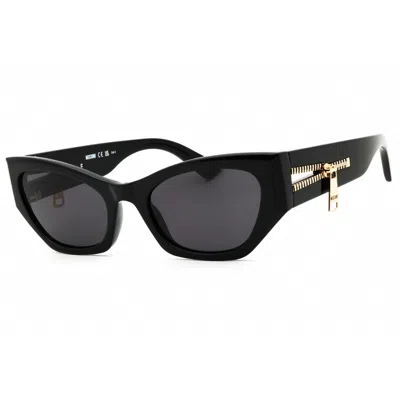 Moschino Ladies Black Cat Eye Sunglasses Mos159s In Multi