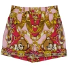Moschino Ladies Fantasia Rosa Teddy Scarf High-waisted Shorts In Fantasia Rosa