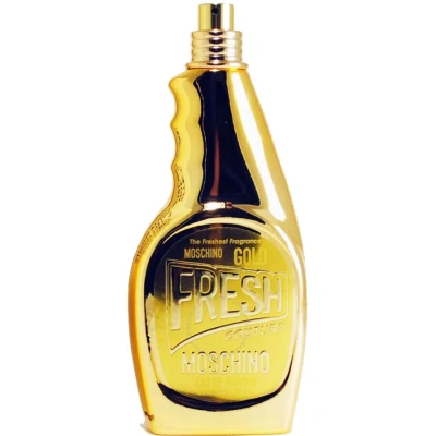 Moschino Ladies Fresh Couture Gold Edp Spray 3.4 oz (tester) (no Cap) Fragrances 8011003843008 In Gold / White