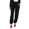 Moschino Ladies High-waisted Cargo Trouser In Black