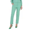 MOSCHINO MOSCHINO LADIES LIGHT GREEN HEART-BUTTON TAILORED TROUSERS