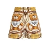 MOSCHINO MOSCHINO LADIES MULTICOLOR ALL-OVER TEDDY PRINTED SHORTS