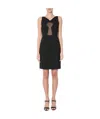 Moschino Pencil Dress In Black