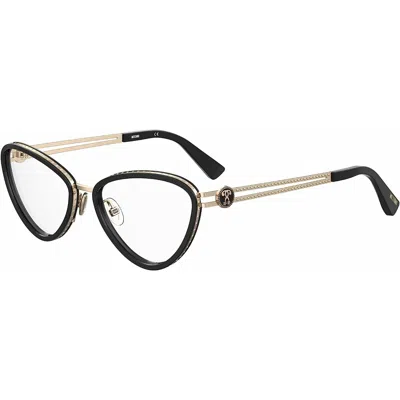 Moschino Ladies' Spectacle Frame  Gbby2 In Black