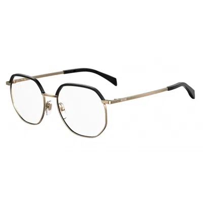 Moschino Ladies' Spectacle Frame  Mos542-000  53 Mm Gbby2 In Gold
