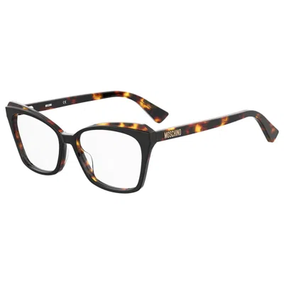 Moschino Ladies' Spectacle Frame  Mos569-wr7  53 Mm Gbby2 In Brown