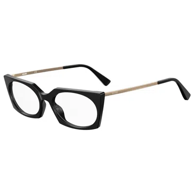Moschino Ladies' Spectacle Frame  Mos570-807  54 Mm Gbby2 In Black