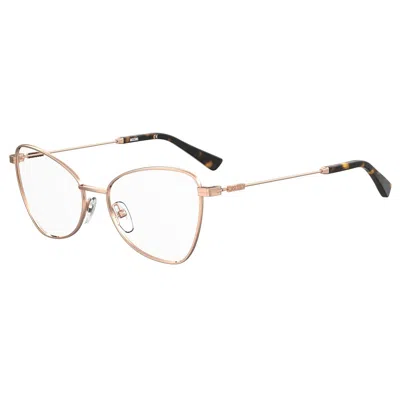 Moschino Metal Women's Frames In Gold