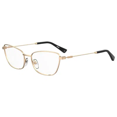 Moschino Ladies' Spectacle Frame  Mos575-000  54 Mm Gbby2 In Gold