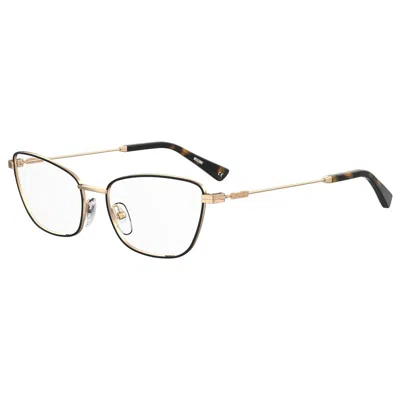 Moschino Ladies' Spectacle Frame  Mos575-807  54 Mm Gbby2 In Gold