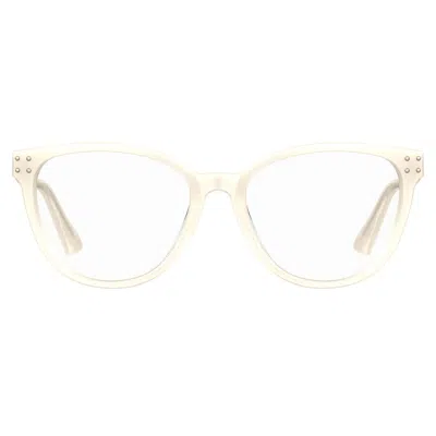 Moschino Ladies' Spectacle Frame  Mos596-5x2  54 Mm Gbby2 In Gold