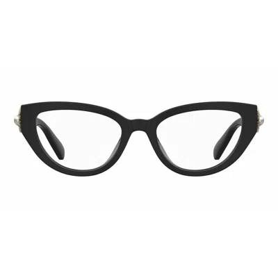 Moschino Ladies' Spectacle Frame  Mos631 Gbby2 In Black