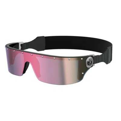 Moschino Multicolor Injected Sunglasses In Pink