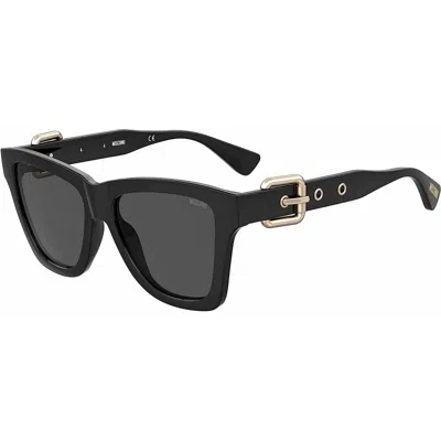 Moschino Ladies' Sunglasses  Mos131_s Gbby2 In Black