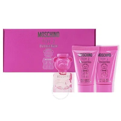 Moschino Ladies Toy 2 Bubble Gum Gift Set Fragrances 8011003864157 In White