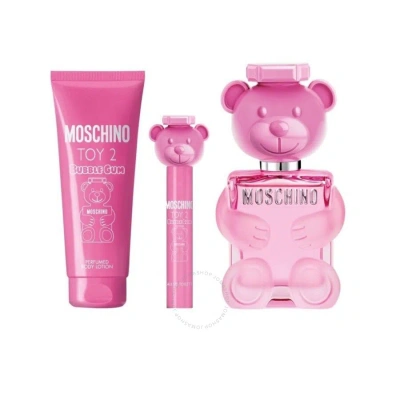Moschino Ladies Toy 2 Bubblegum Gift Set Fragrances 8011003873760 In Peach