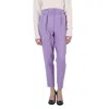 Moschino Ladies Violet Straight Leg Trousers