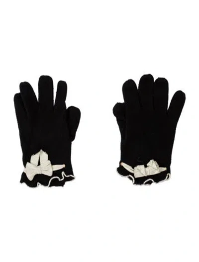 Pre-owned Moschino Lambswool Gloves