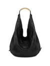 Moschino Large Handle Me Shoulder Bag In Black