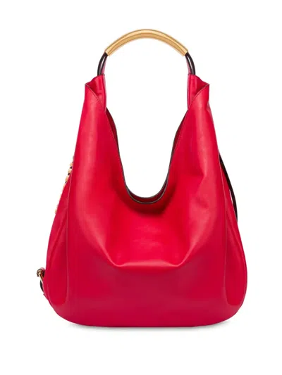 MOSCHINO LARGE HANDLE ME SHOULDER BAG