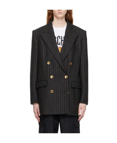 MOSCHINO LARGE PROFILE SUIT JACKET