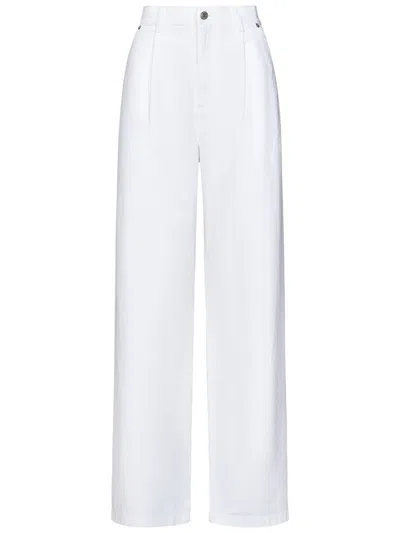 MOSCHINO MOSCHINO LAUREL CROWN PATCH JEANS