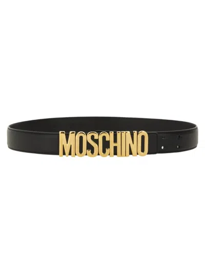 MOSCHINO MOSCHINO LEATHER BELT