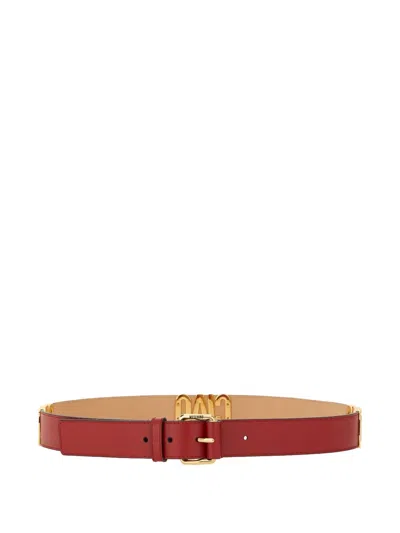 MOSCHINO LEATHER BELT