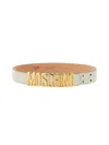 MOSCHINO LEATHER BELT