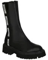 Moschino Woman Ankle Boots Black Size 8 Textile Fibers In Black