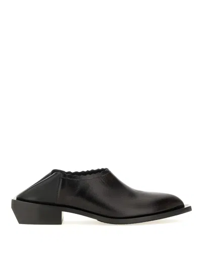 MOSCHINO LEATHER CLASSIC SHOES