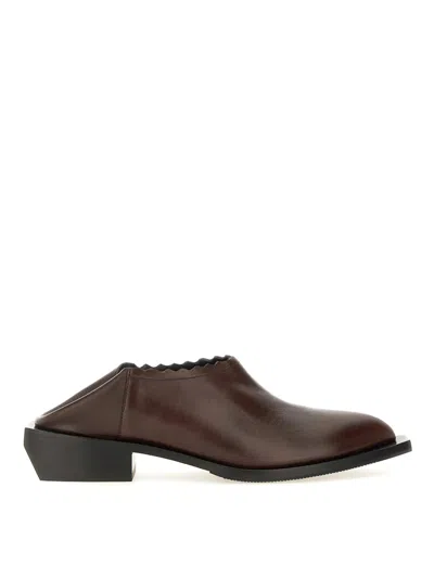 MOSCHINO LEATHER CLASSIC SHOES