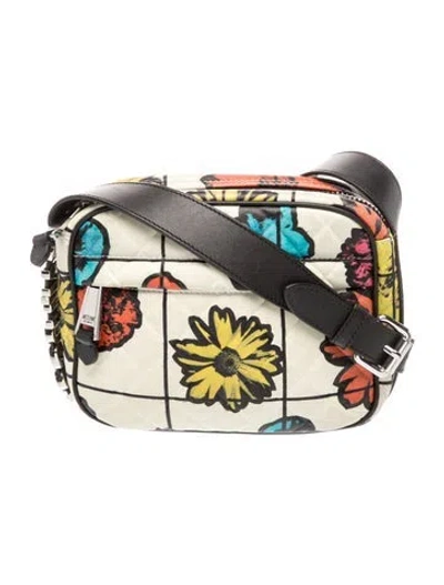 Pre-owned Moschino Leather Crossbody Bag In White