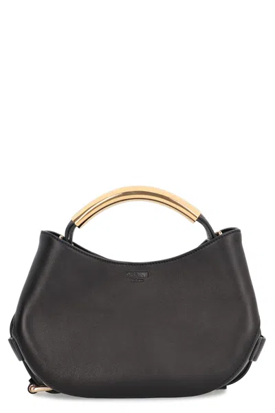 MOSCHINO LEATHER HANDBAG