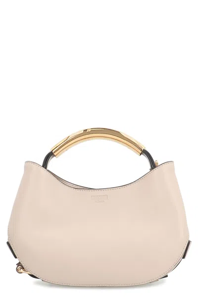 MOSCHINO LEATHER HANDBAG
