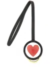 Moschino Heart Motif Wrist Strap Keychain