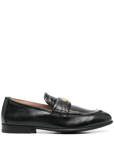 MOSCHINO MOSCHINO LEATHER LOAFER