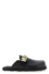 Moschino Couture Couture Sabo With Logo Lettering In Black