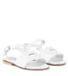 Moschino Heart-motif Sandals In White