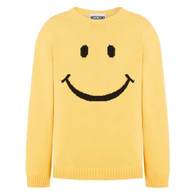 MOSCHINO LEATHER SWEATERS