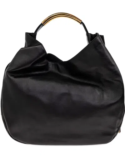 Moschino Leather Tote Bag