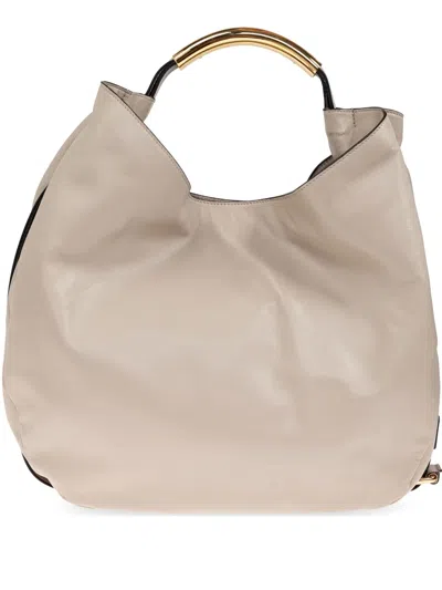 Moschino Leather Tote Bag