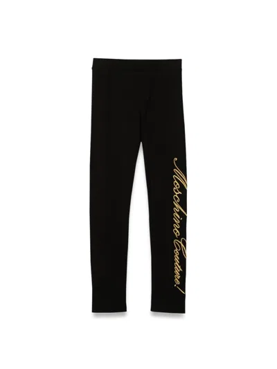 Moschino Leggings In Black
