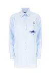 Moschino Multicolor Artistic Splash Long Sleeve Shirt