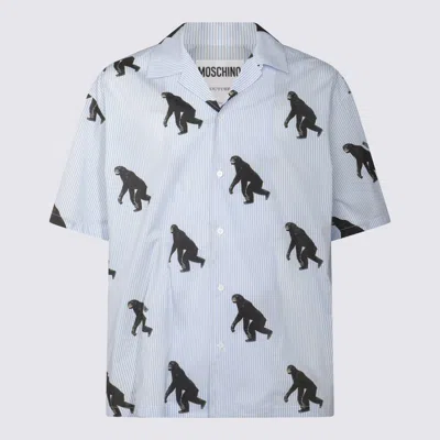 MOSCHINO MOSCHINO LIGHT BLUE SHIRT