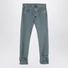 Moschino Light Denim Jeans With Rivets
