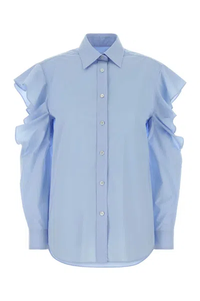Moschino Light Blue Full Sleeves Shirt