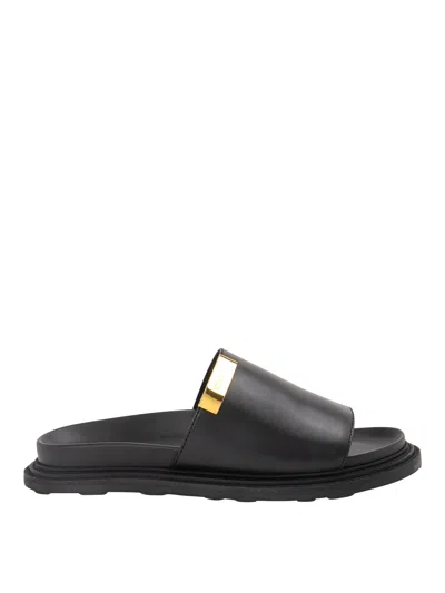 Moschino Loafers In Black